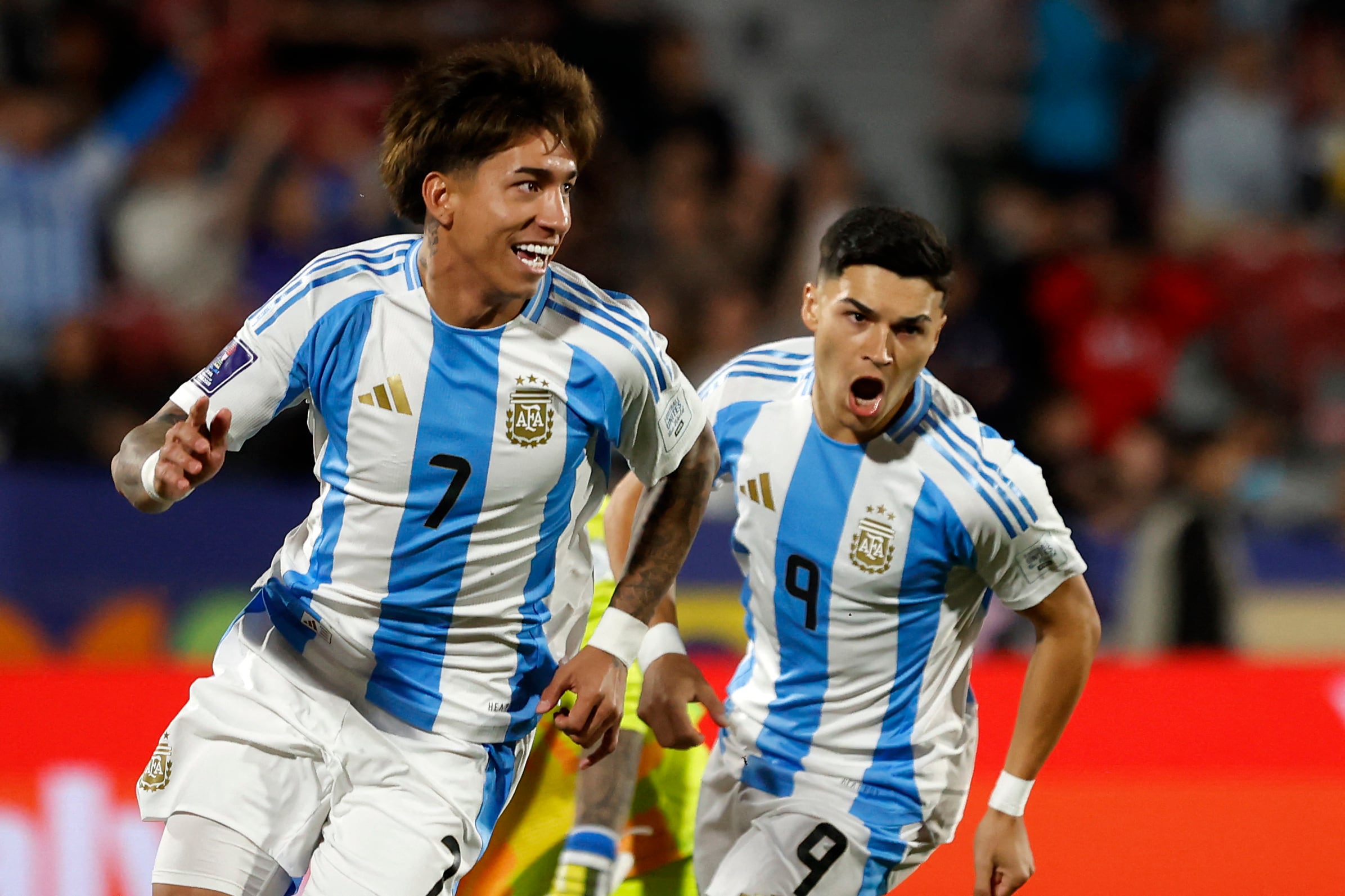 Carrizo ya convirtió el primer tanto que encauzó a la Sub-20