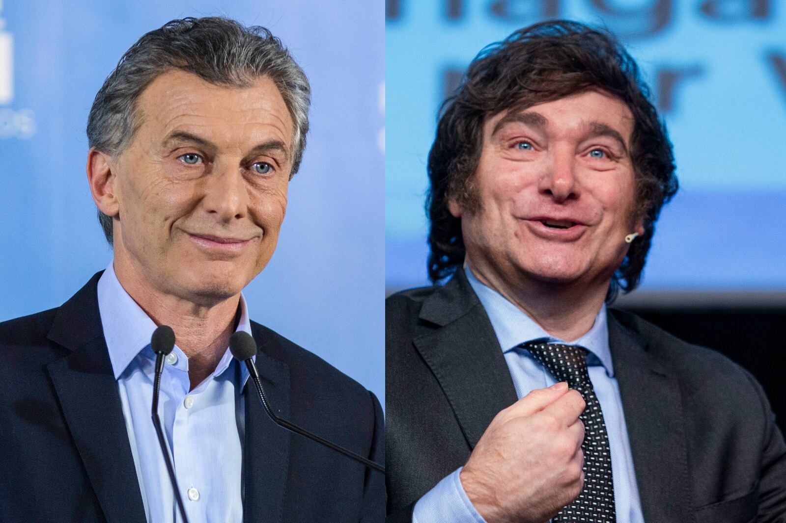 Mauricio Macri y Javier Milei.