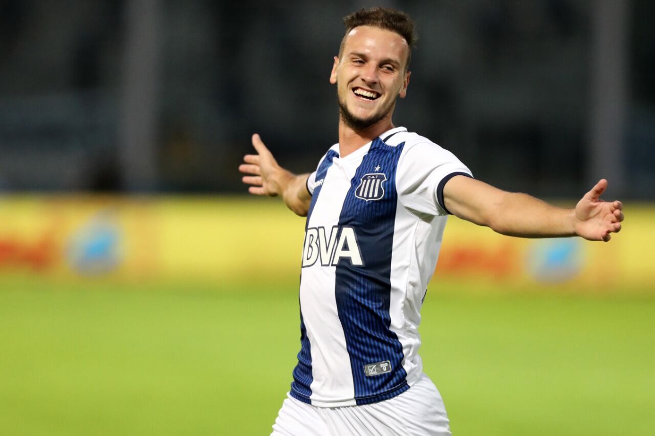 Pochettino, en tiempos en que vestía la casaca de Talleres