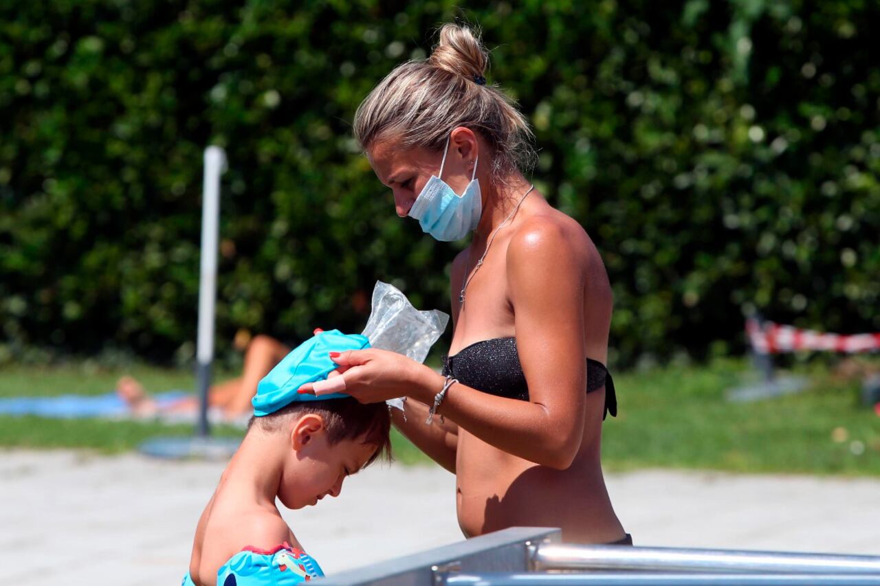 En italia retomaron actividades pero siguen con las precauciones.