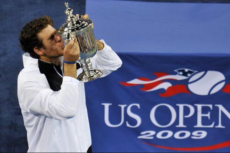 Juan Martín del Potro ganó del US Open el 14 de septiembre de 2009.