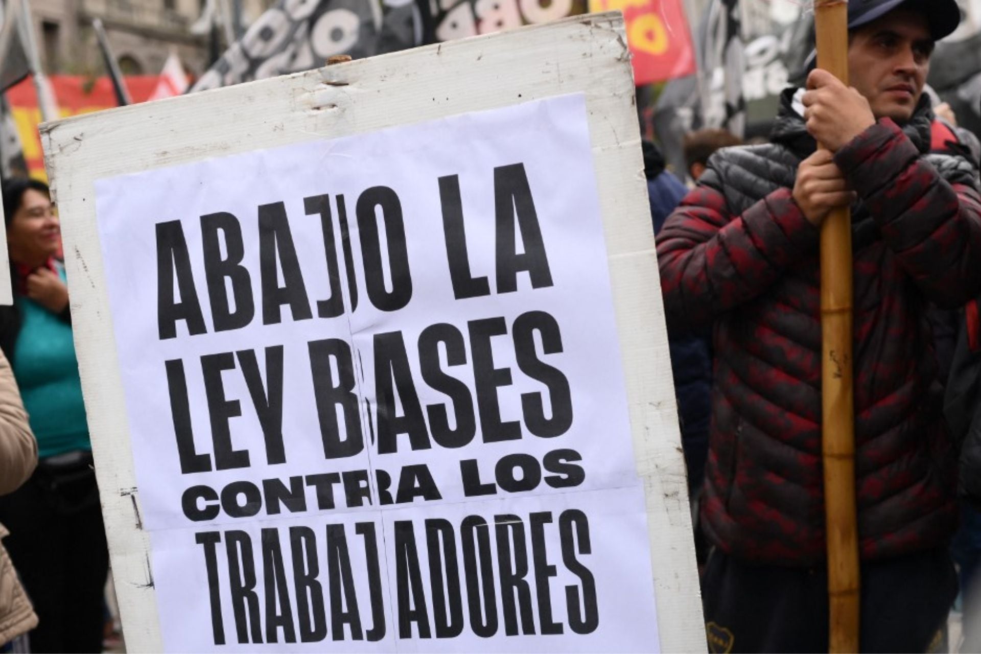 Protesta 6 de mayo contra la ley bases