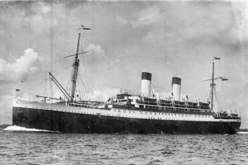 El "Monte Cervantes" se hundió el 24 de enero de 1930.