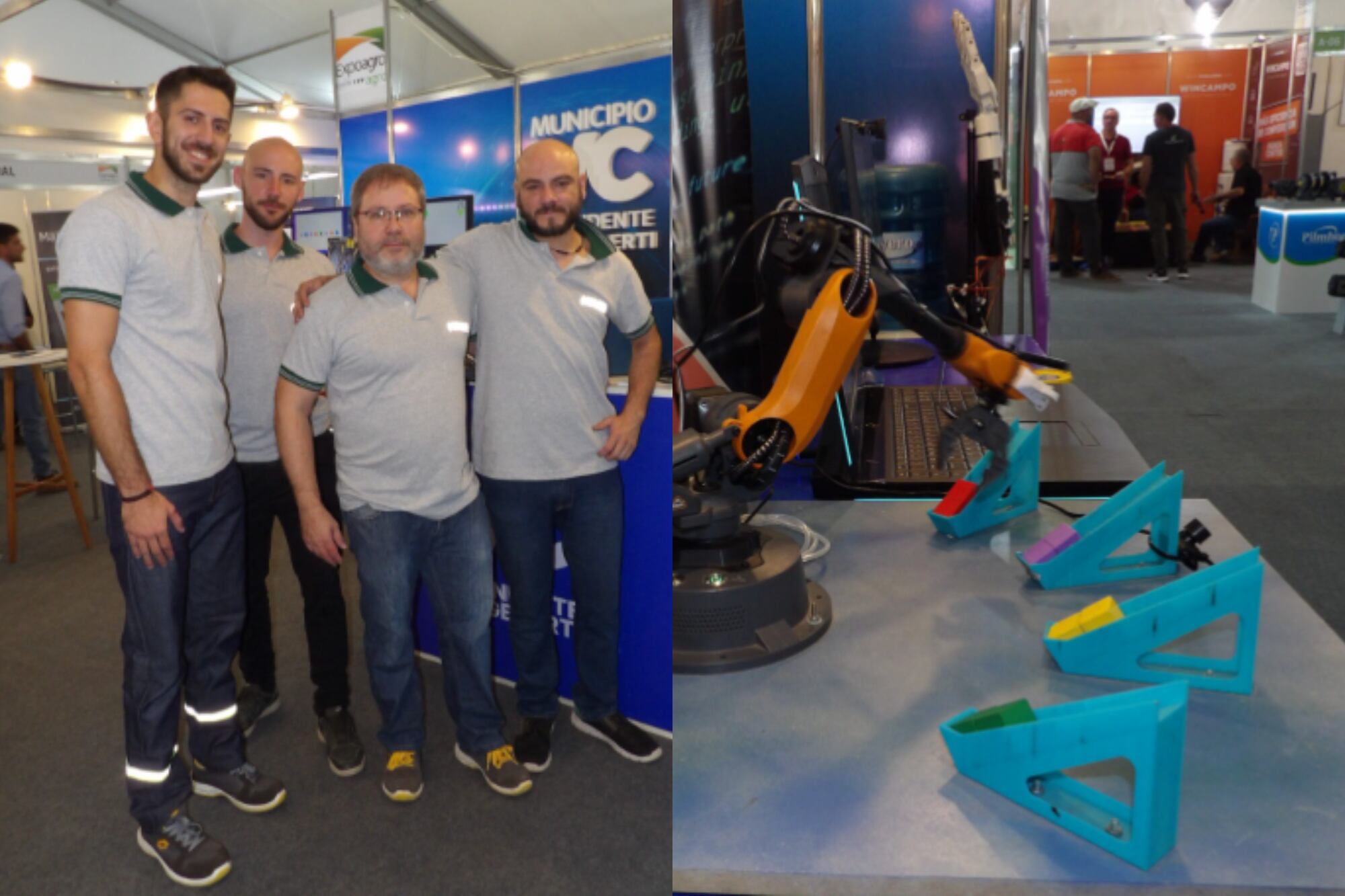 El equipo de investigadores del INTA y de la Universidad Nacional de San Martín (Unsam).