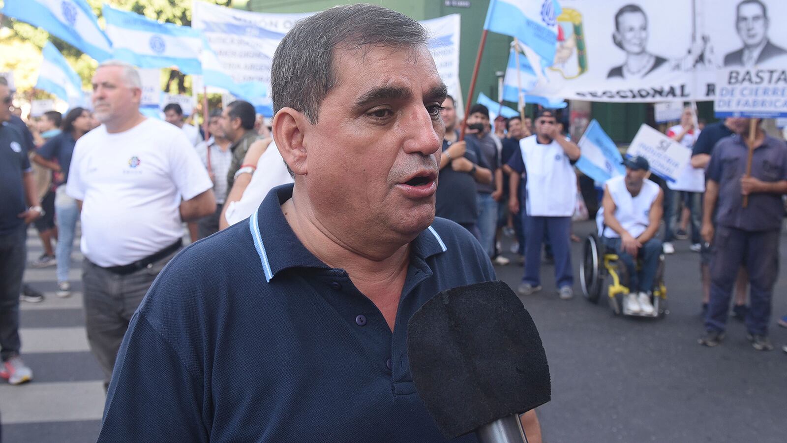 Donello, de la UOM Rosario, estimó que en 2018 se perdieron 1500 empleos y que están en riesgo otros 5000.