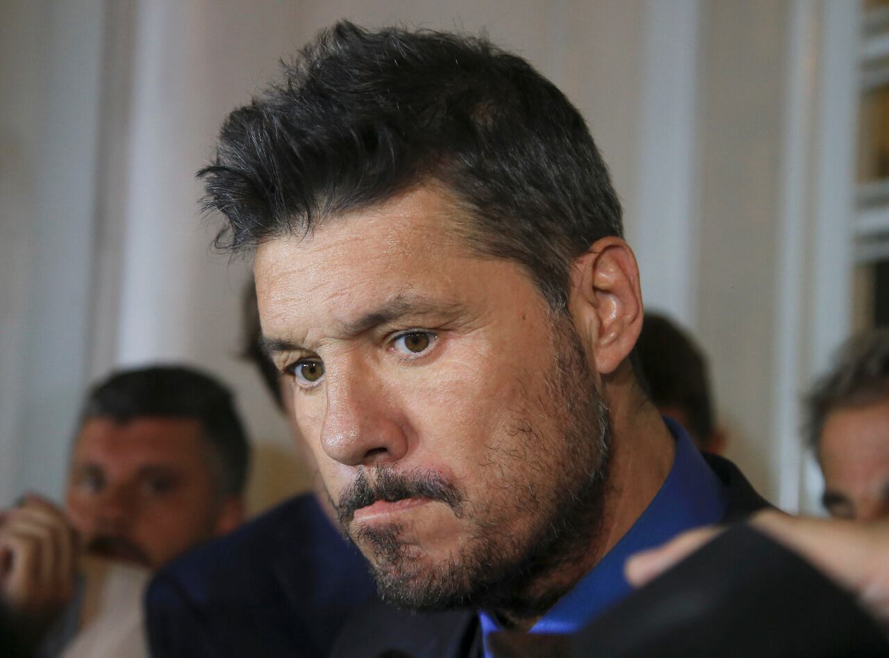 Tinelli dijo que no conoce las razones del "hostigamiento" de Clarín.