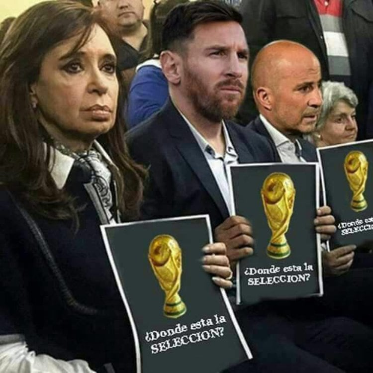 La imagen trucada que tuiteó el heredero del mayor multimedios del país.