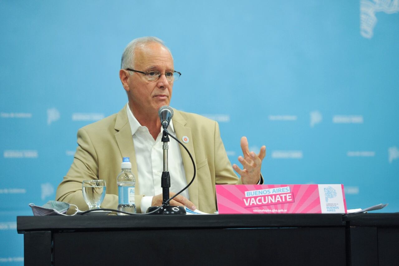 Daniel Gollan, ministro de Salud bonaerense.