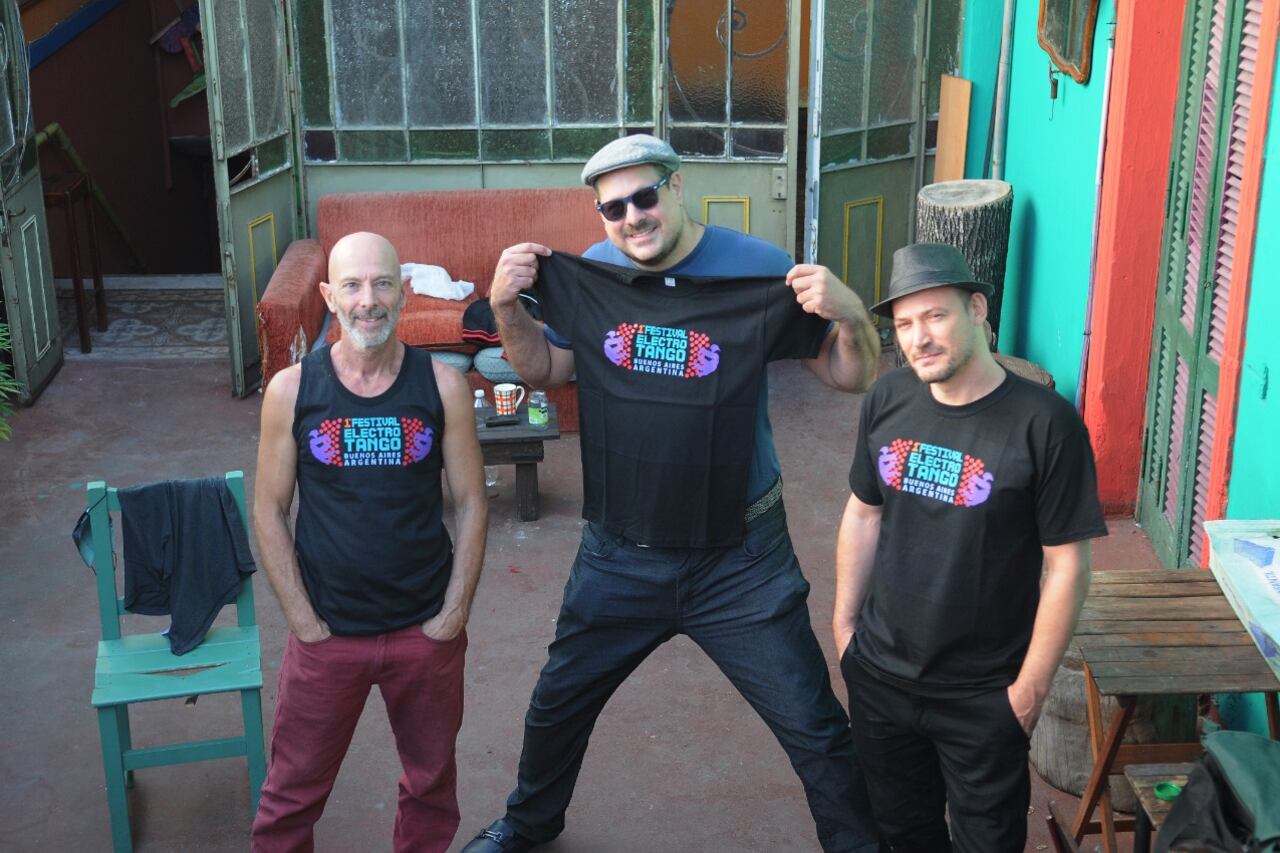 Fer Bietti, Max Masri y Fran Borra.