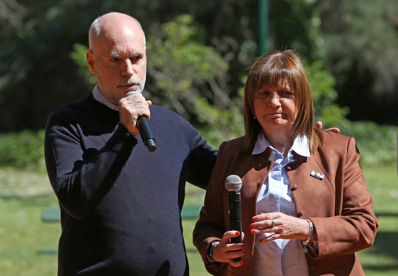 Larreta y Bullrich este sábado en el Botánico.
