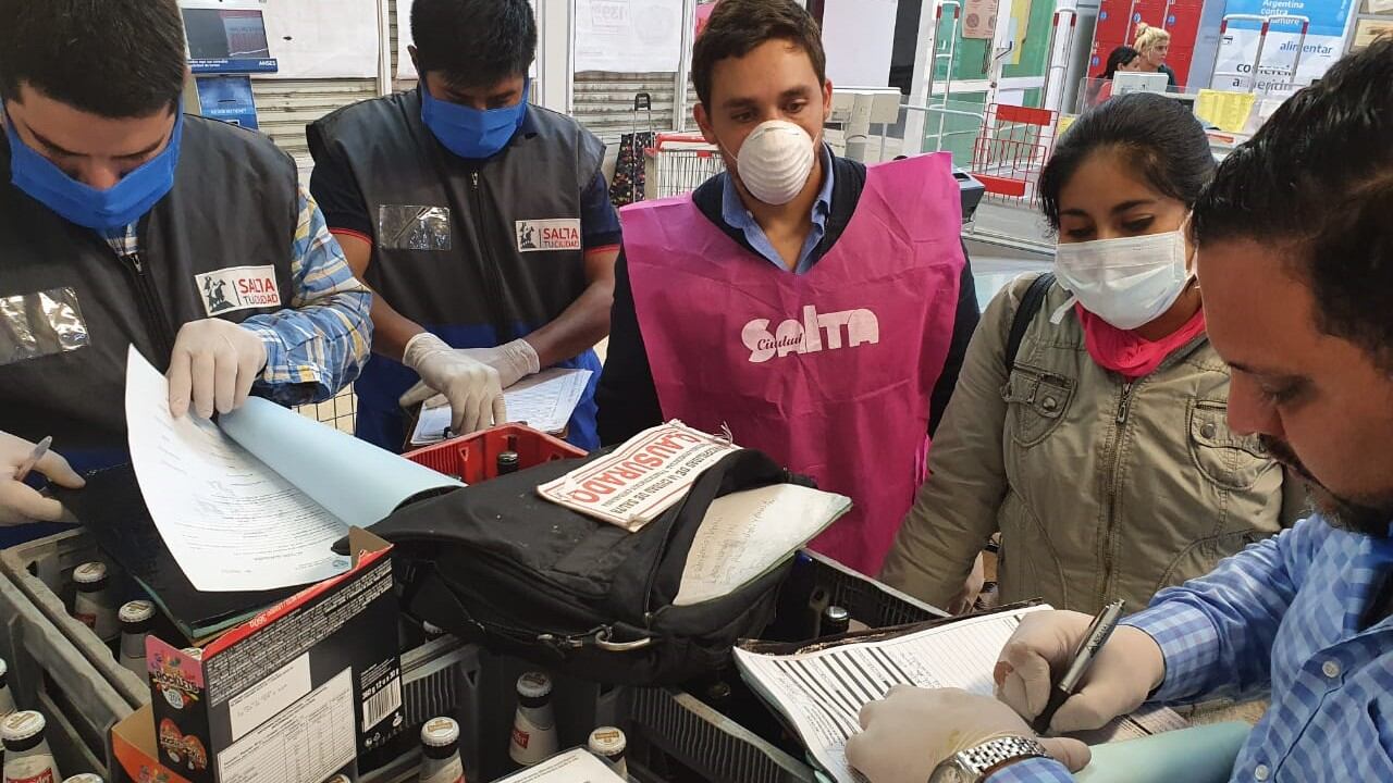 Clausura de un local de supermercado
