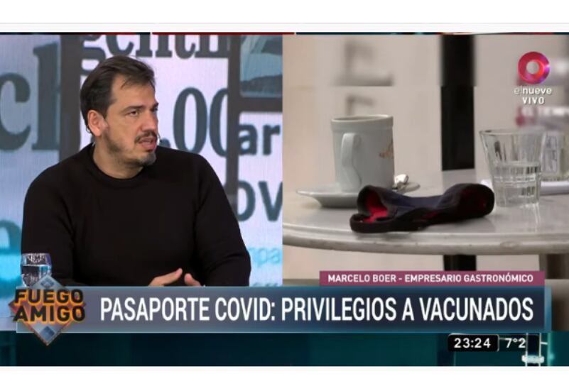 Foto: Fuego Amigo, Canal Nueve