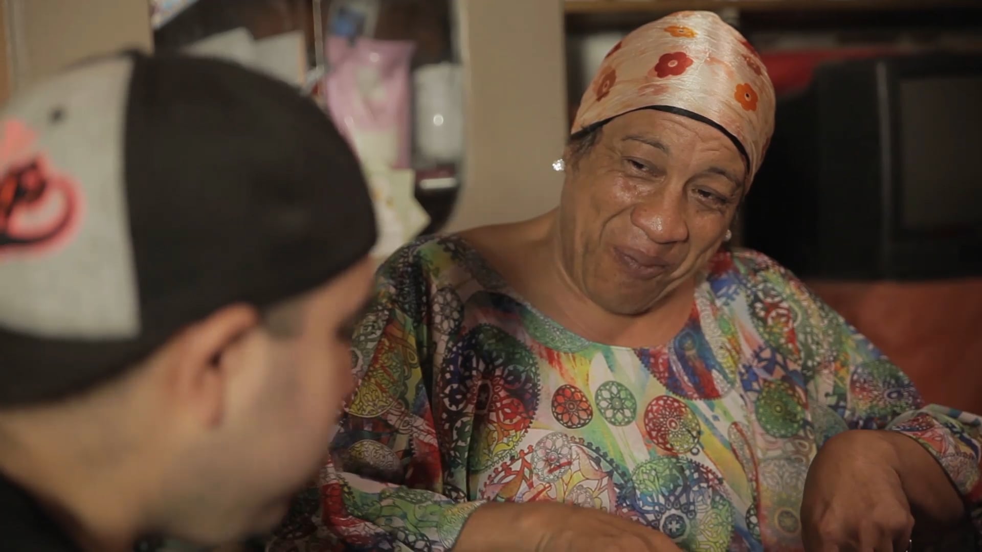 Maira y su hijo, Piri.