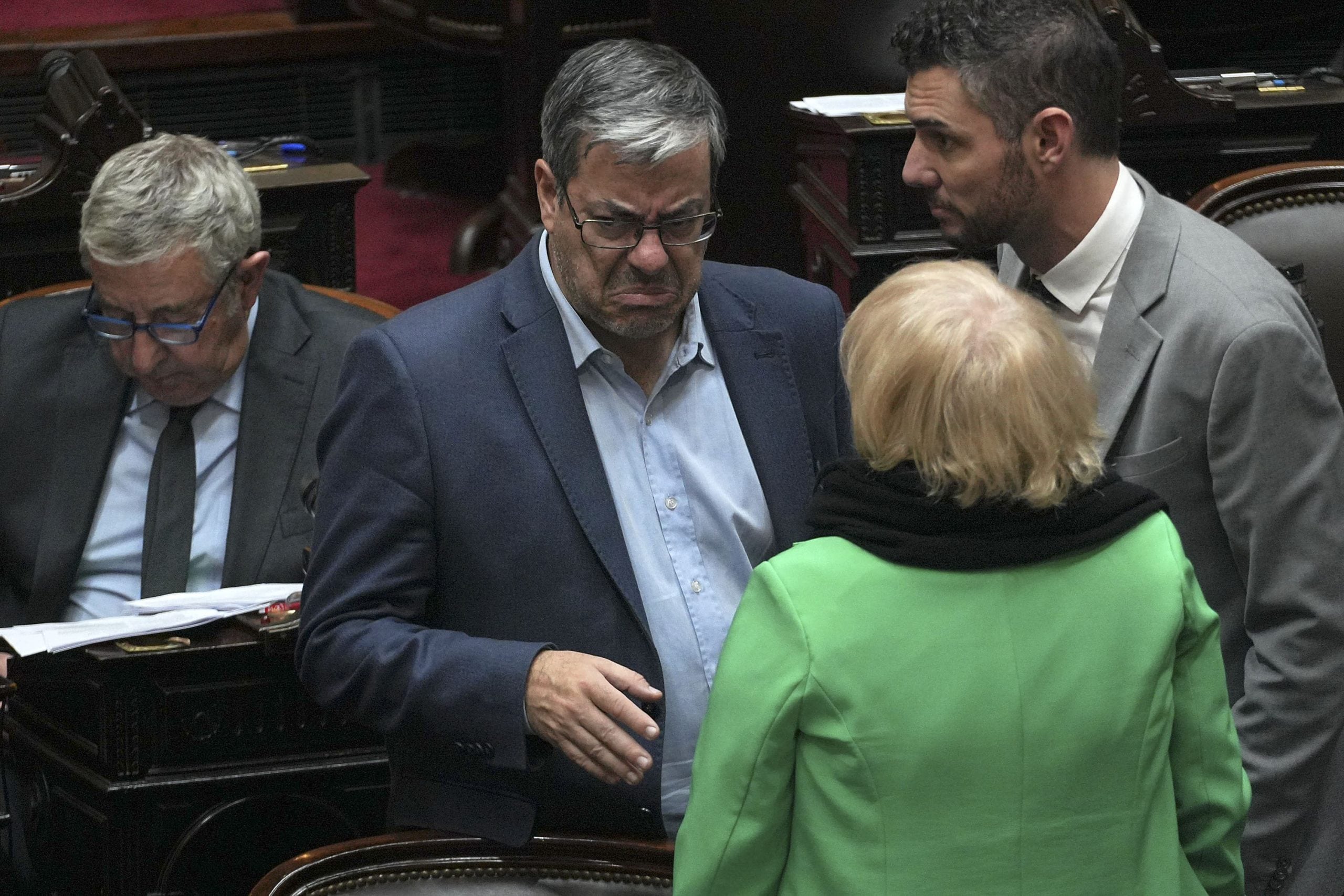 Germán Martínez, titular del bloque de UxP