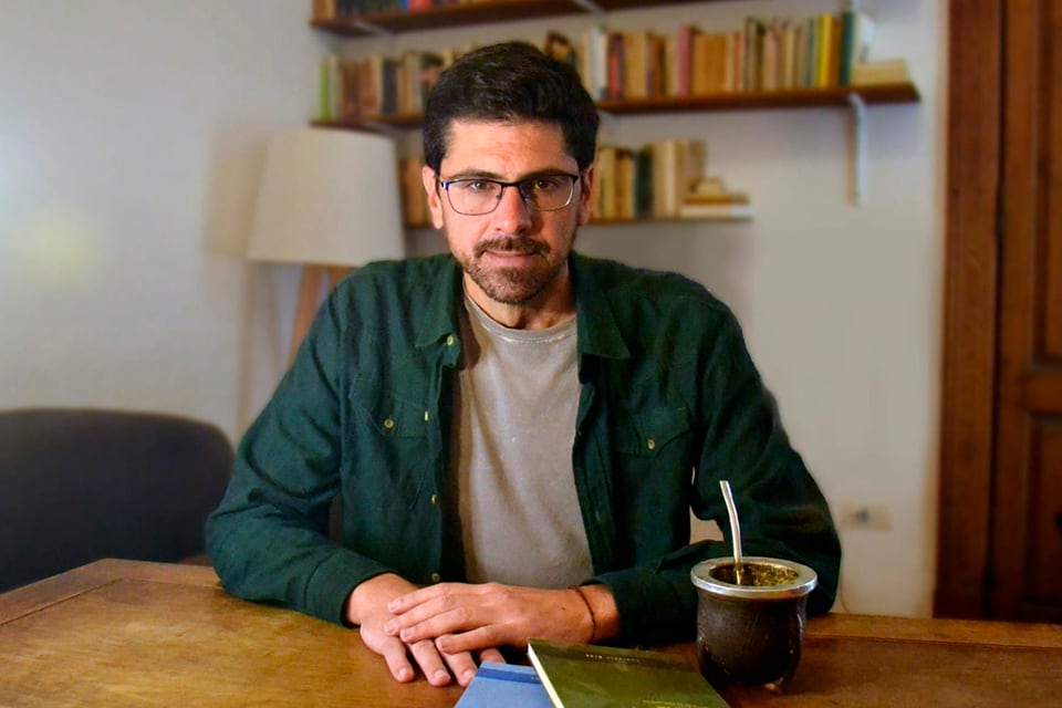 Sebastián Artola, referente de Inquilinos Agrupados.