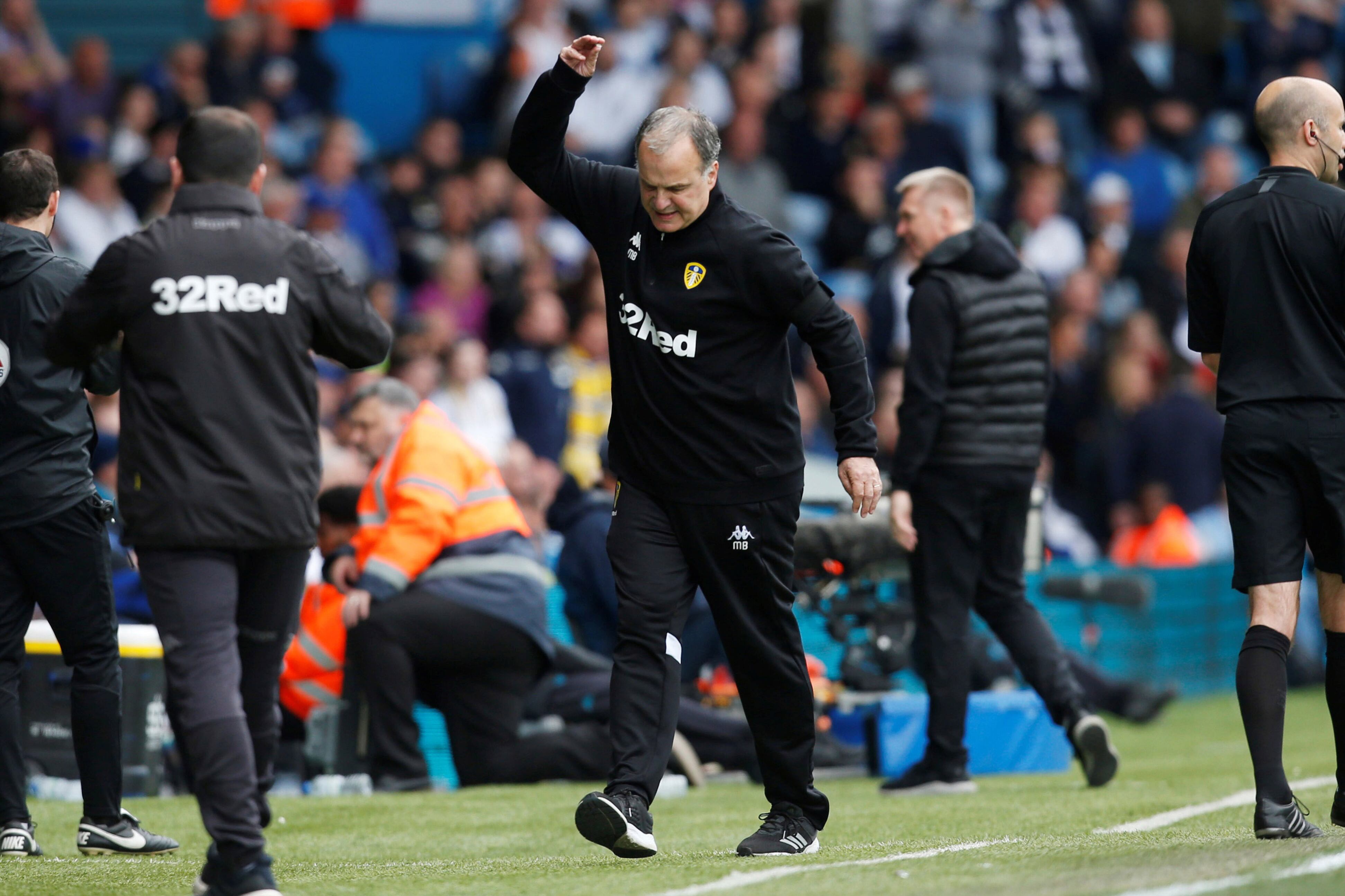 Marcelo Bielsa, DT de Leeds.