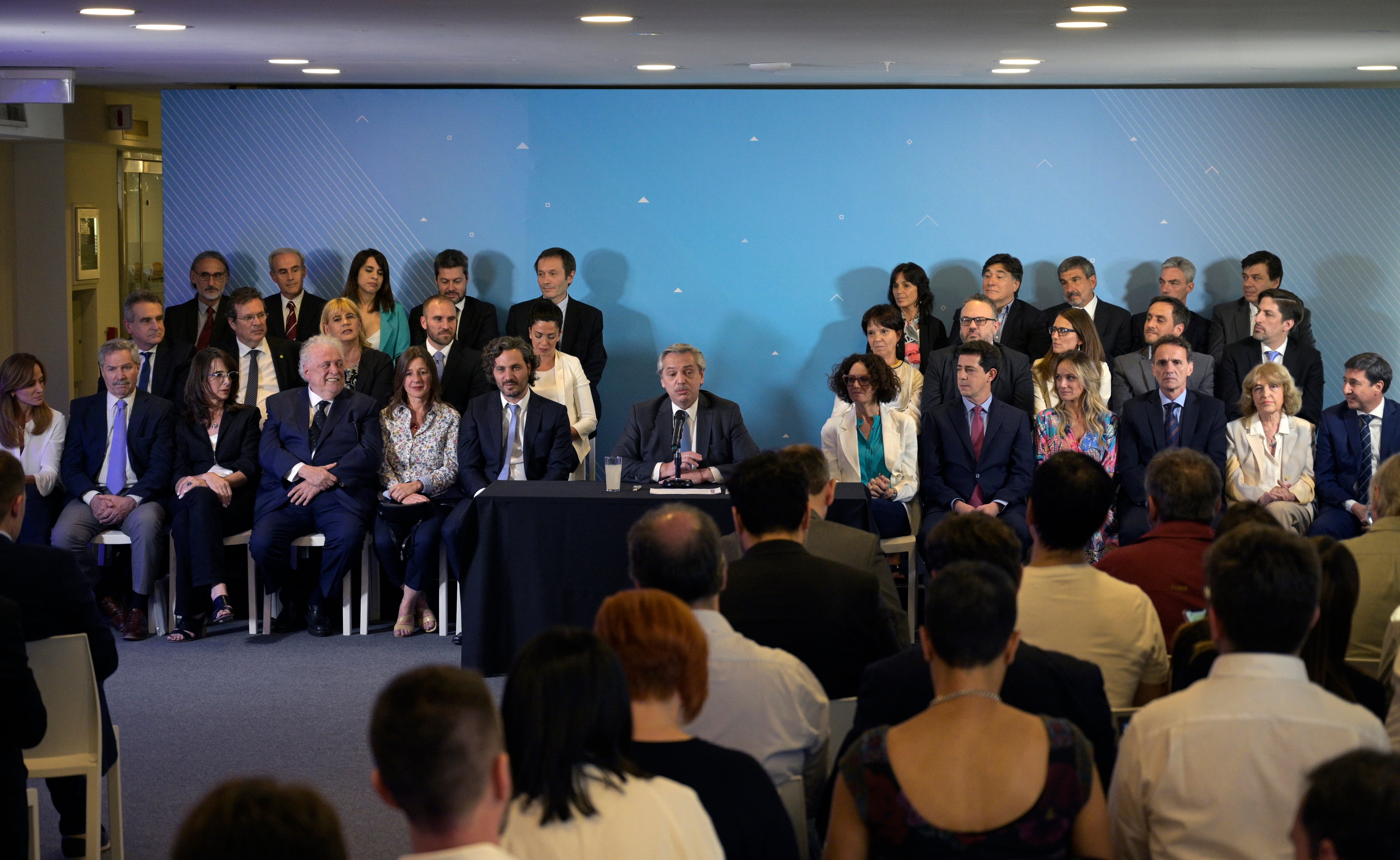 La presentación se hizo en las oficinas de Puerto Madero. 