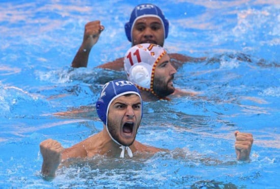 Festejo italiano ante España en la final del Mundial de 2019.