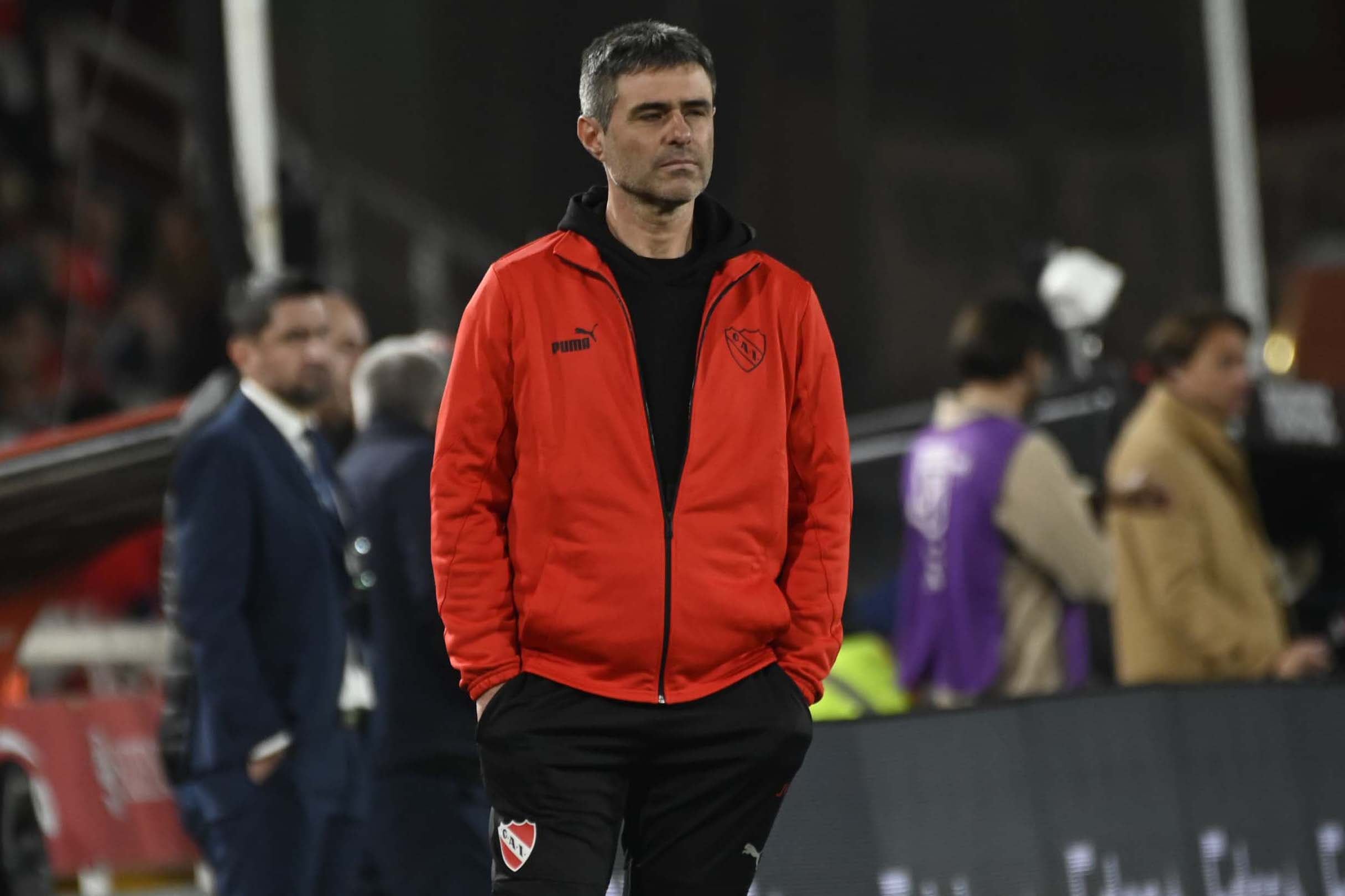 Julio Vaccari, enojado con la dirigencia.