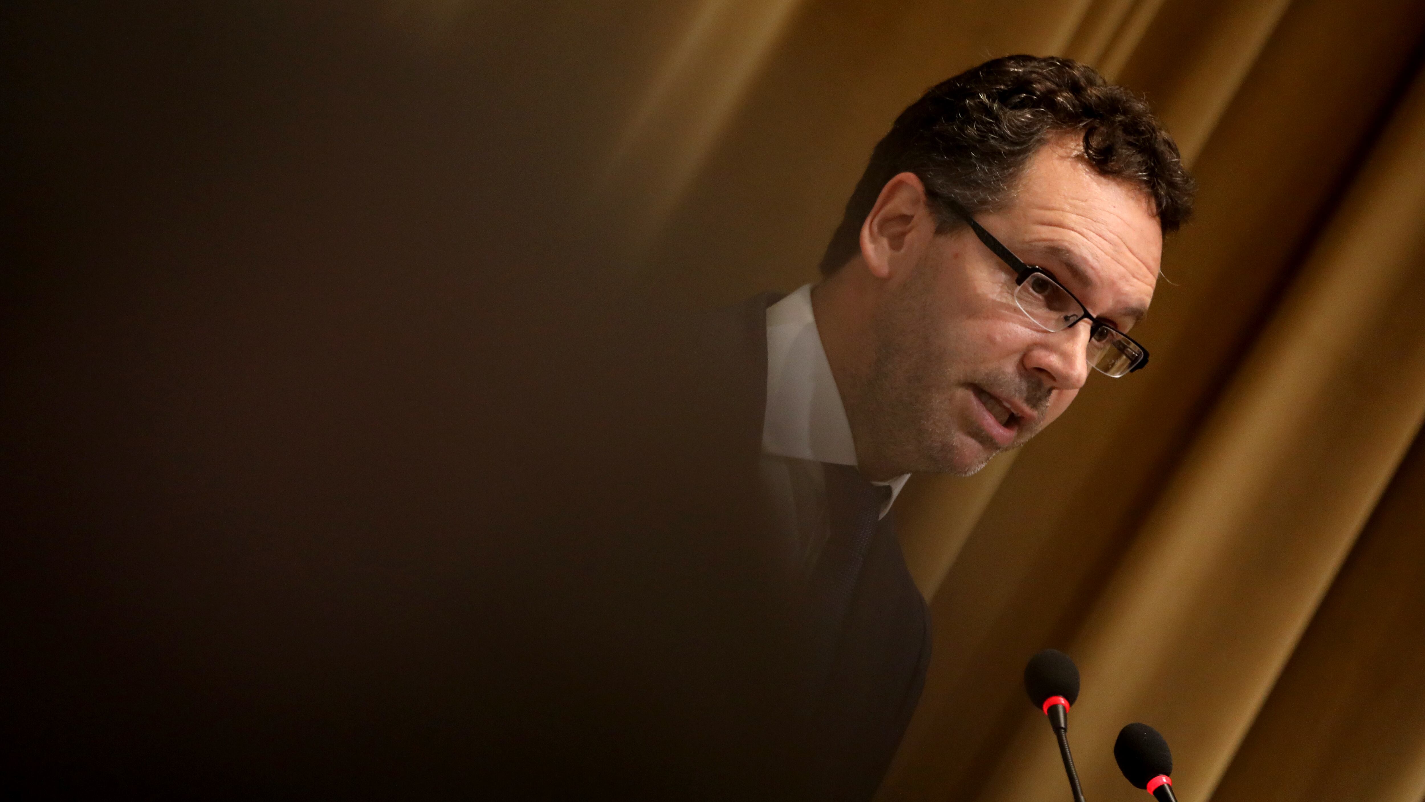 Guido Sandleris, presidente del Banco Central. Ante el peligro de que se le extingan las reservas.