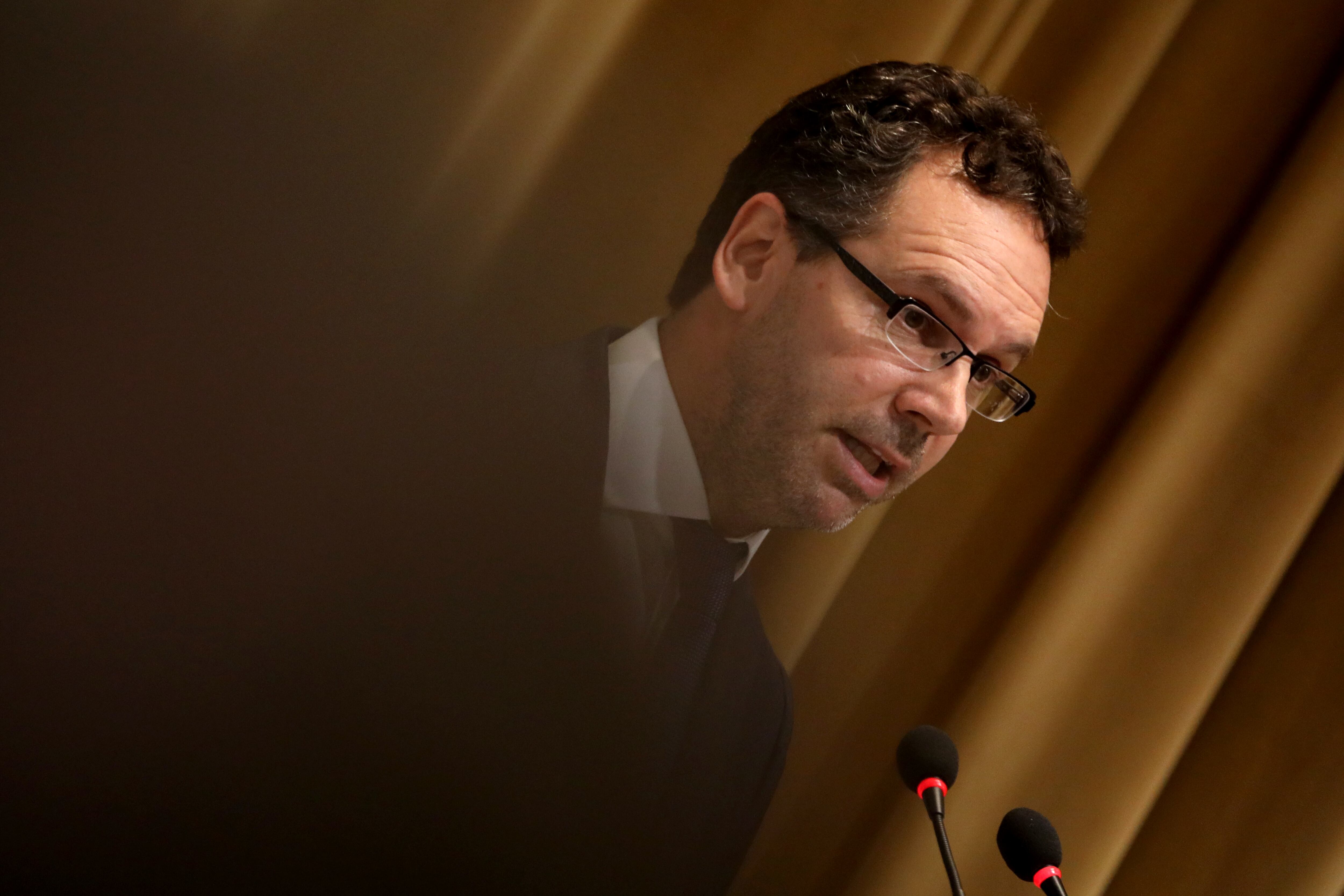 Guido Sandleris, presidente del Banco Central. Ante el peligro de que se le extingan las reservas.