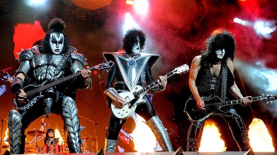De "Detroit Rock City" a "Rock and roll all nite", el cuarteto estadounidense dio un show sin fisuras.