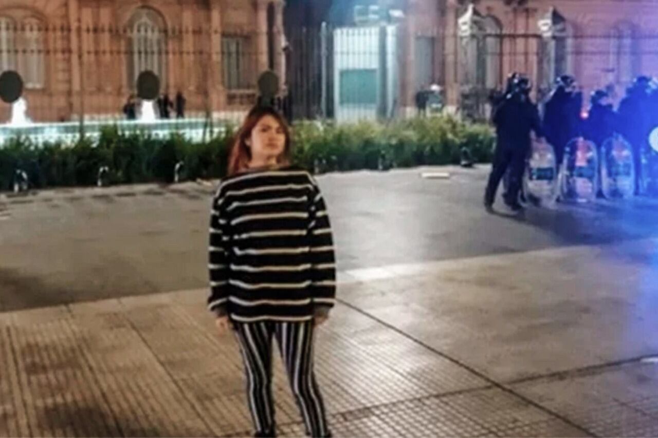 Uliarte, en una marcha de Revolución Federal.