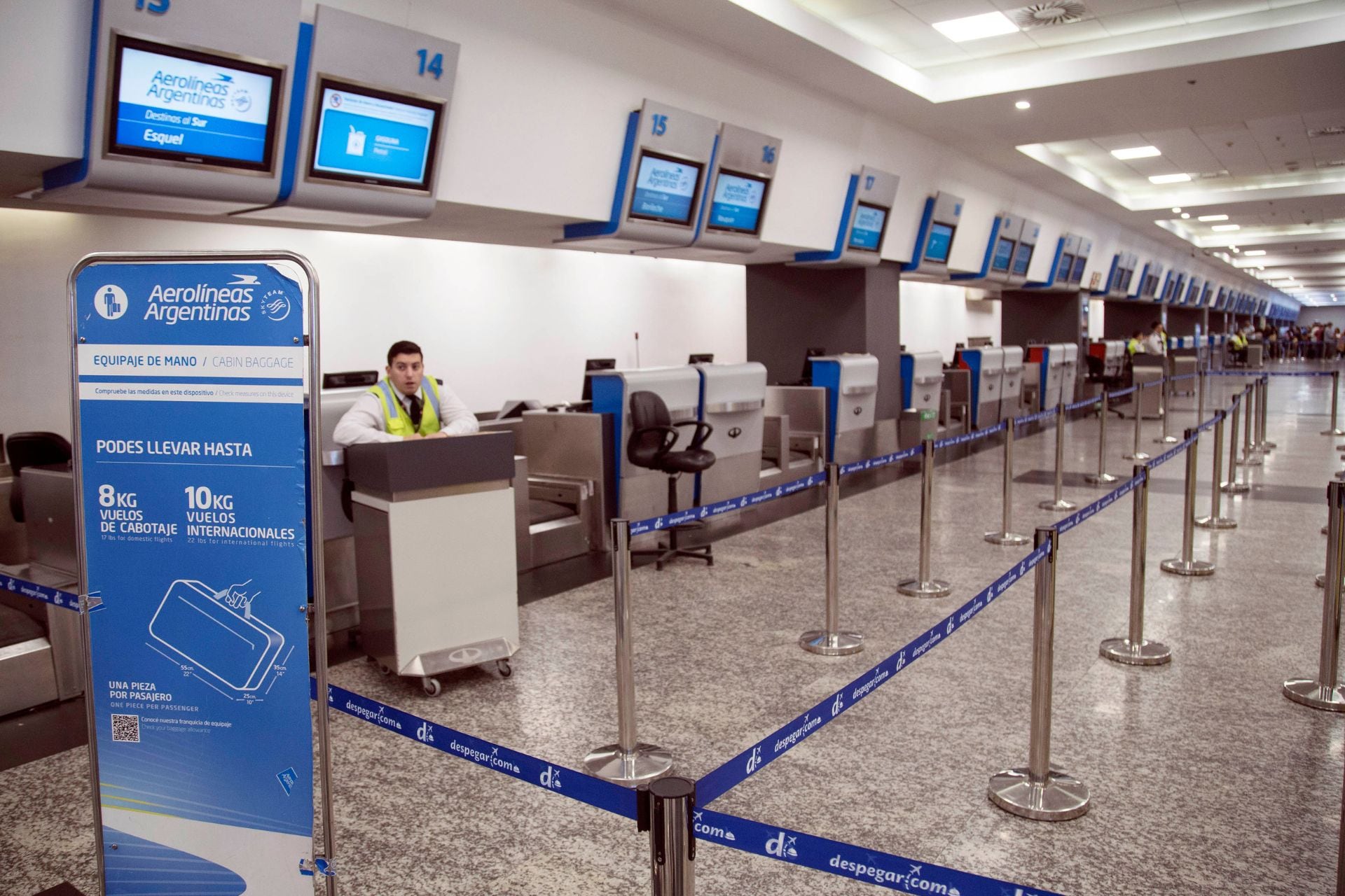 Se esperan cancelaciones y demoras en Ezeiza