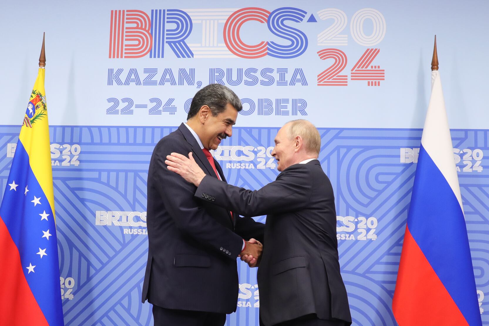 El presidente ruso, Vladimir Putin, se reunió con su par venezolano, Nicolás Maduro