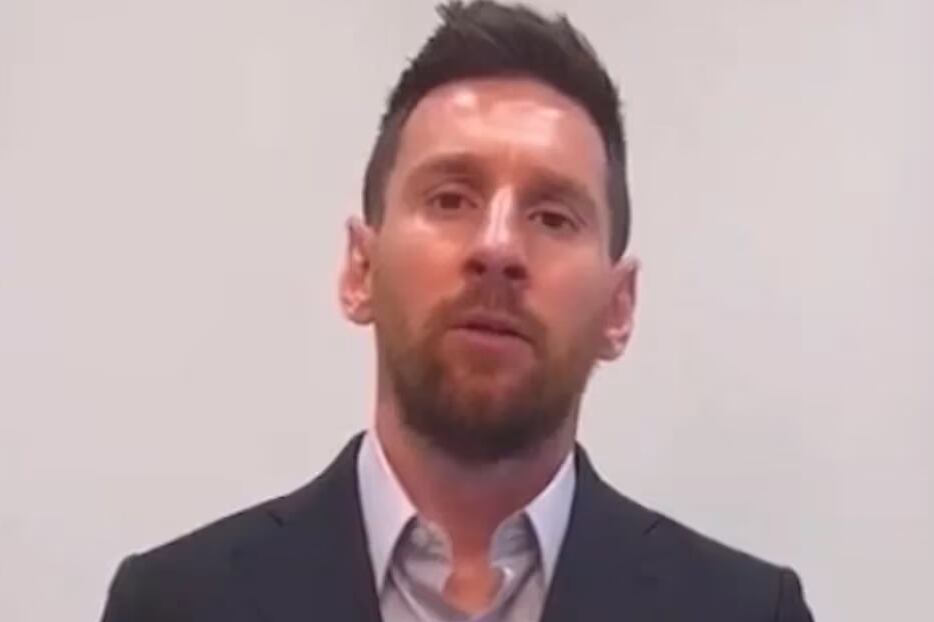 Lionel Messi pidió disculpas al PSG y a sus compañeros tras haber sido sancionado. Imagen: captura de video.