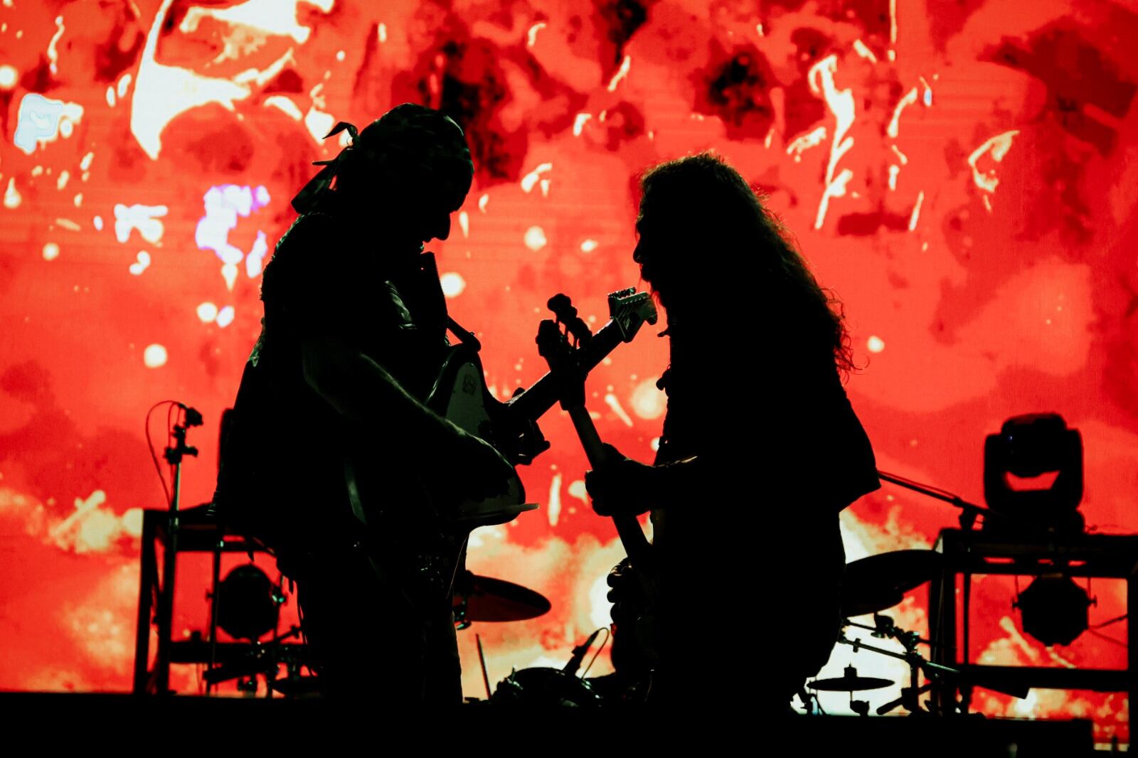 El recital ocurrió en abril después de los destrozos de marzo.