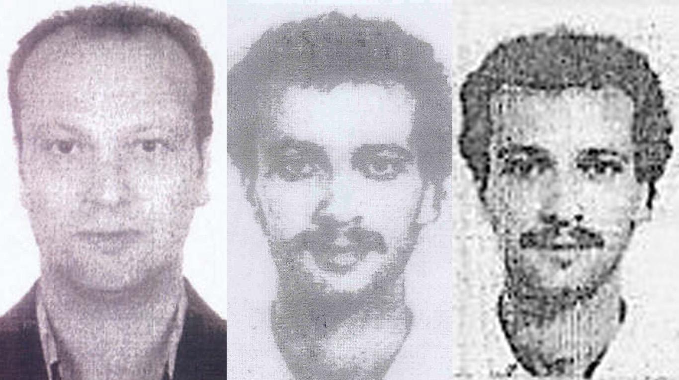 Las distintas caras de Samuel Salman El Reda, a quien le adjudican el atentado.