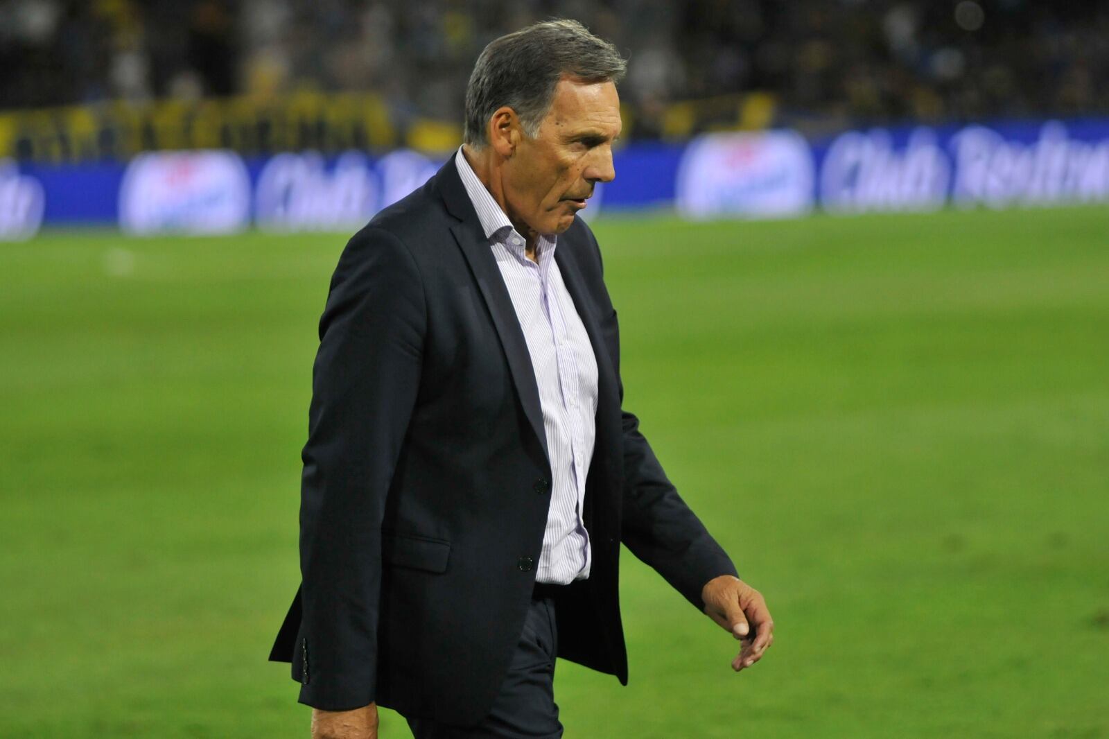 Miguel Russo, DT de Central.