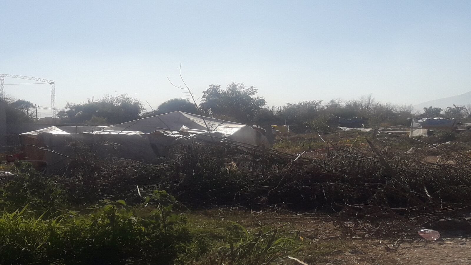 Toma al costado de ruta 21