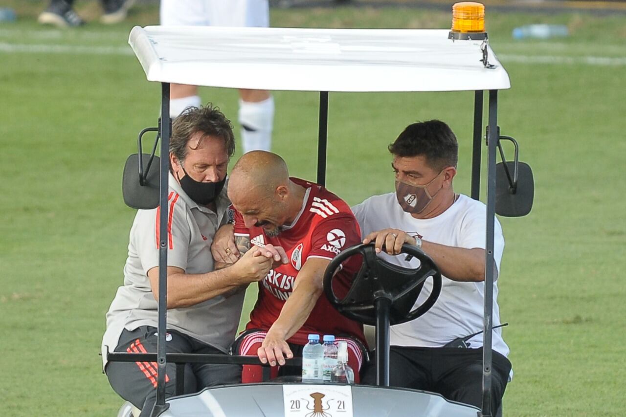 El dolor de Pinola luego de otra lesión