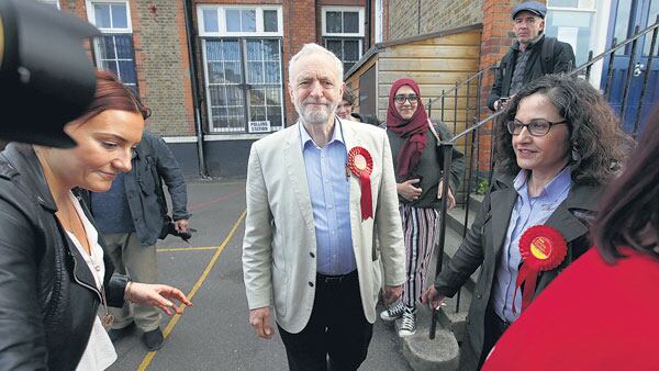 Jeremy Corbyn, el líder de la izquierda laborista, claro ganador en las municipales de ayer.