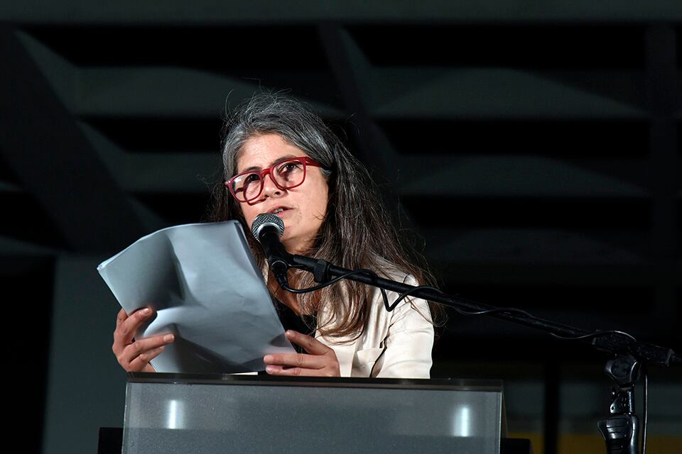 Selva Almada mencionó a escritoras y escritores de la región. 