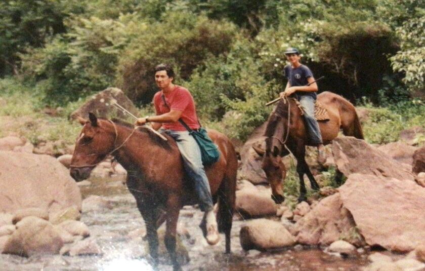 Los hermanos Carlos y Alejandro Lewis. 