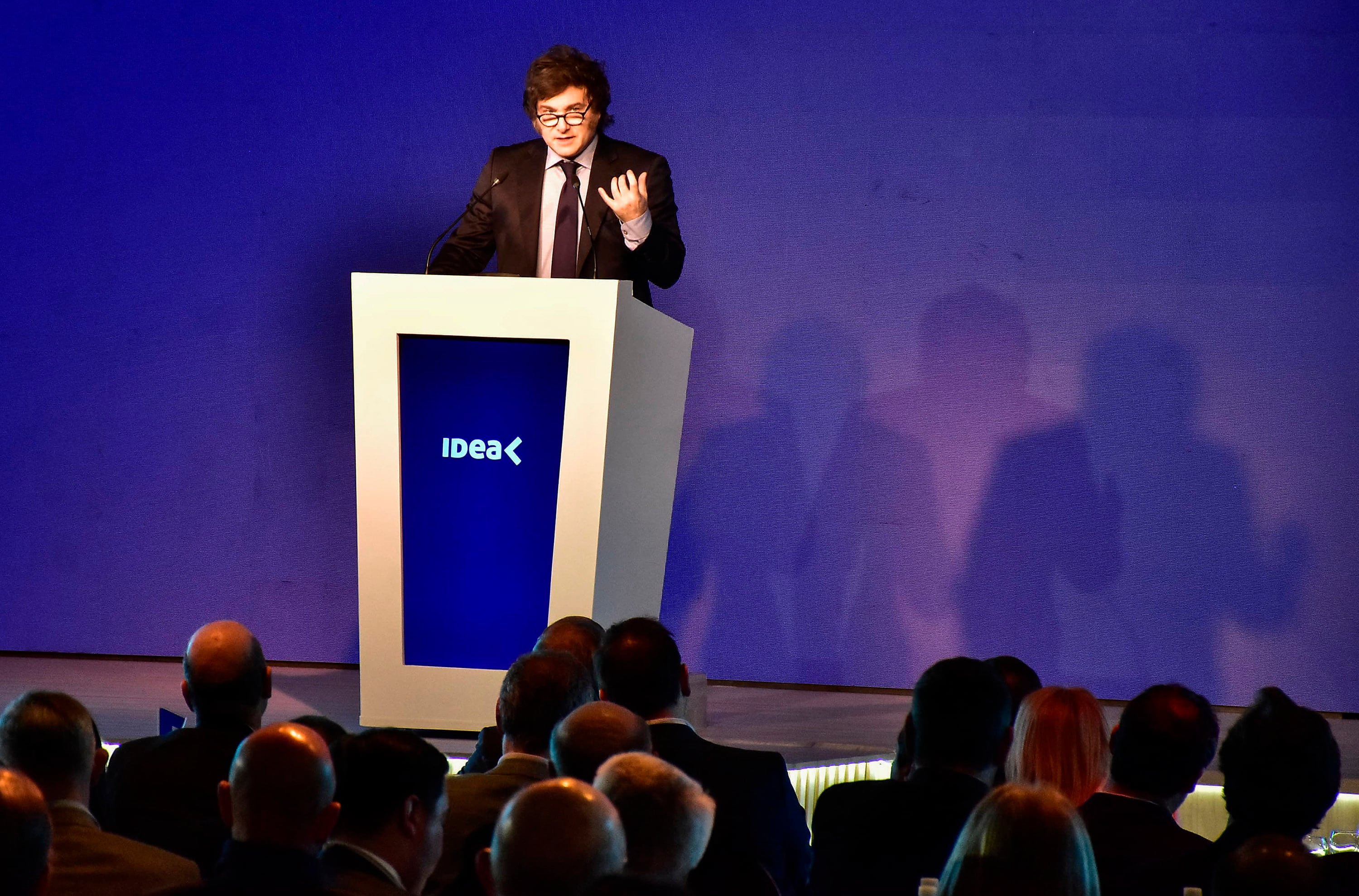 Javier Milei cerró la edición 60ª del Coloquio de IDEA