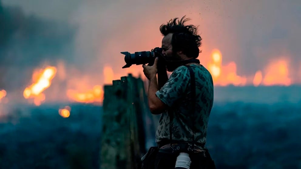 Rodrigo Abd en acción. 