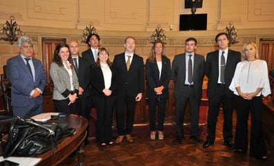 Baclini, Franscescheti, Balangione, Arietti y Vranich, algunos de los designados.
