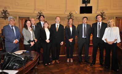 Baclini, Franscescheti, Balangione, Arietti y Vranich, algunos de los designados.