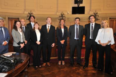 Baclini, Franscescheti, Balangione, Arietti y Vranich, algunos de los designados.