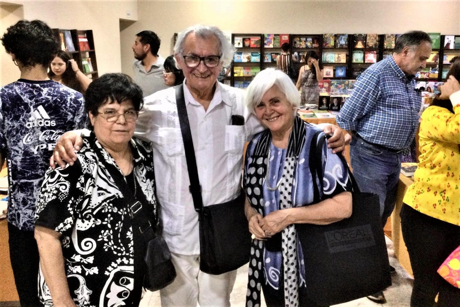 Rosario Andrada, Julio Salgado, Inés Aráoz.