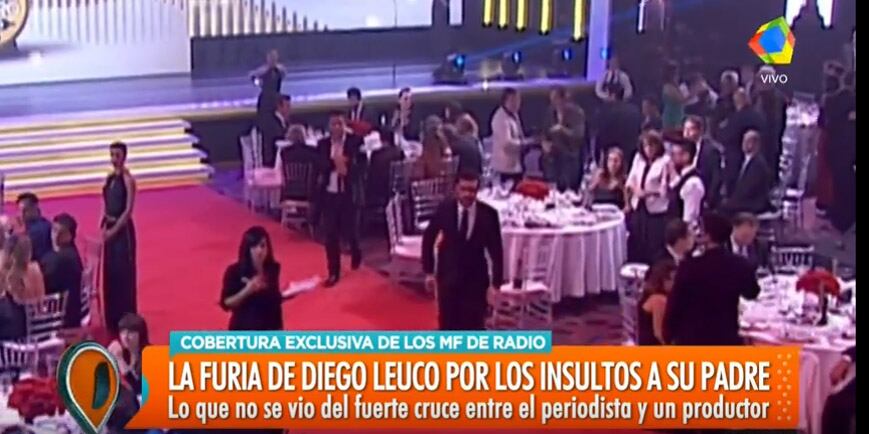 "Hablá de Magnetto, forro", dijo Capasso; ayer se instaló que había dicho "judío de mierda".