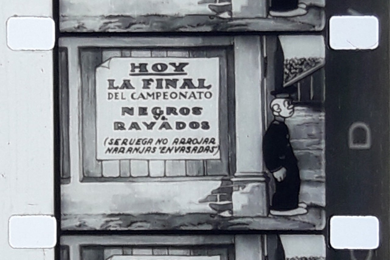 La película de Cristiani fue ubicada por un posteo en Mercado Libre.