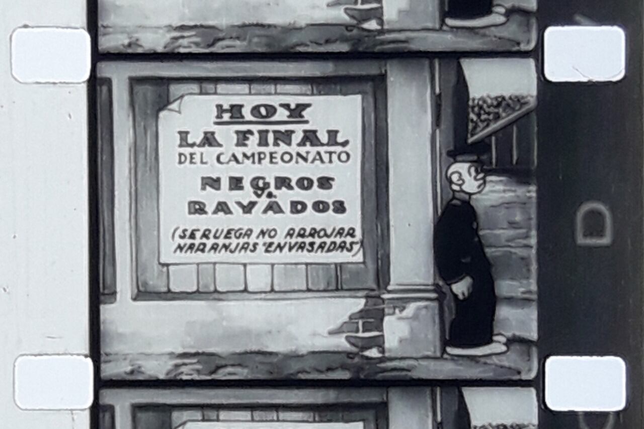 La película de Cristiani fue ubicada por un posteo en Mercado Libre.