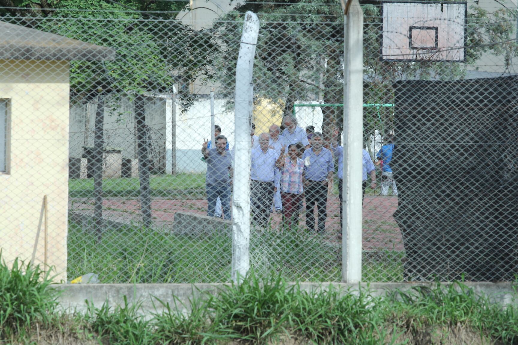 Sala, detenida desde hace casi un año, junto a los diputados del Parlasur.