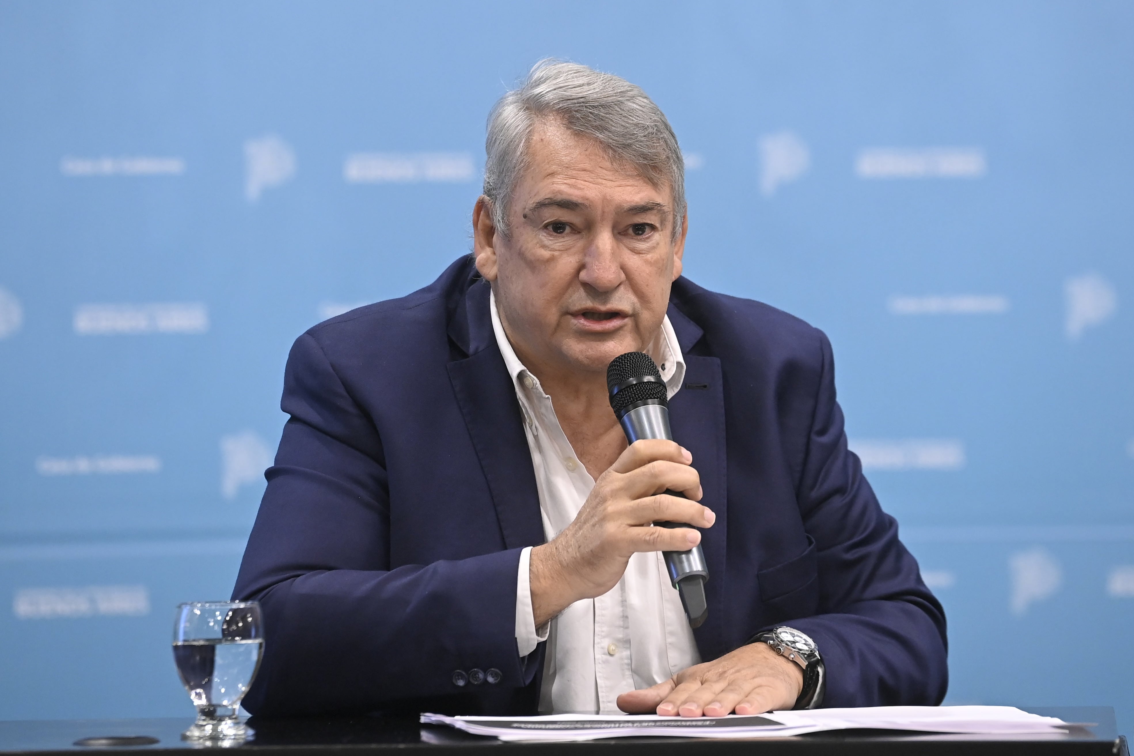 Jorge D'Onofrio, ministro de Transporte de la Provincia.