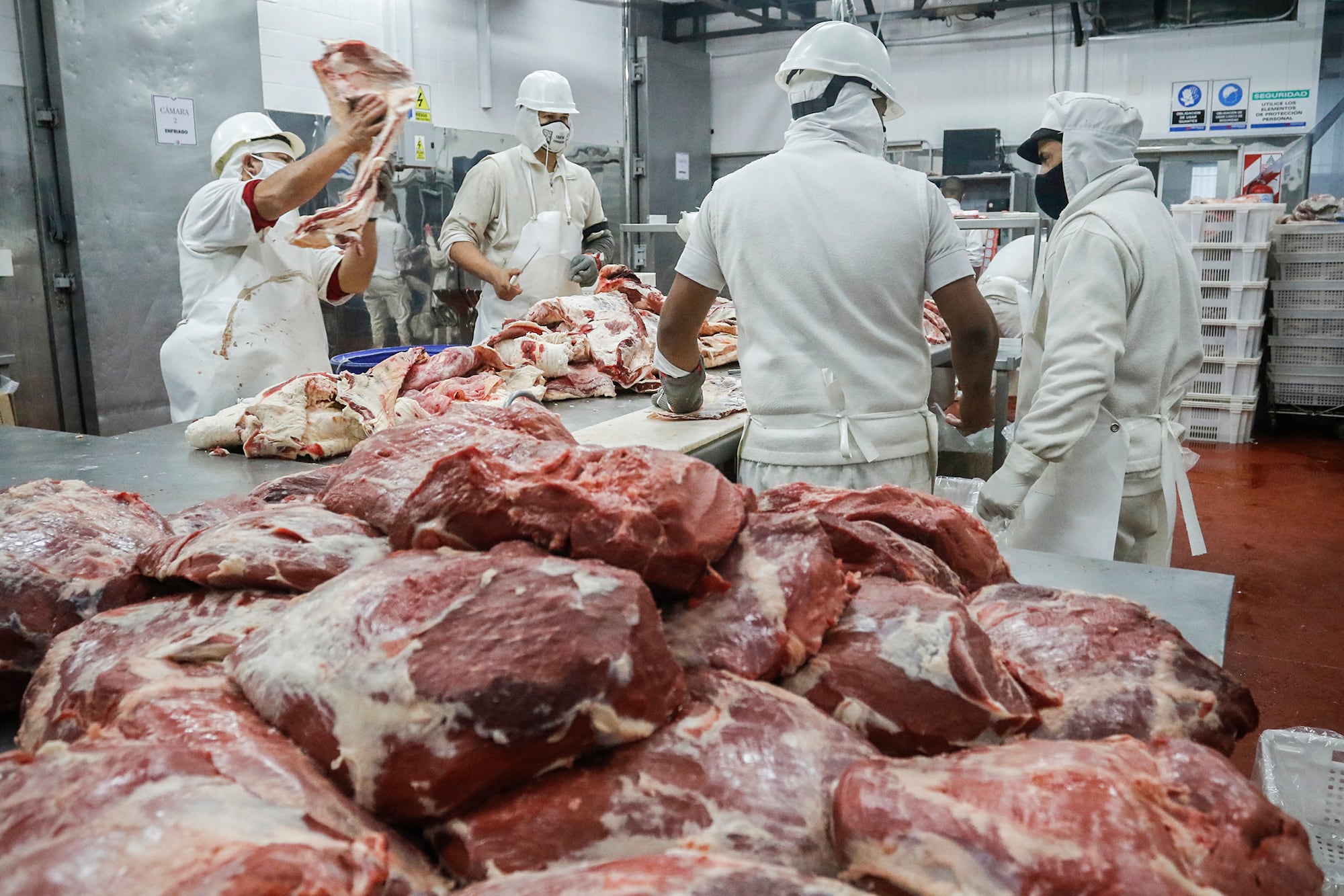 La carne empujó al alza el capítulo de productos nacionales.